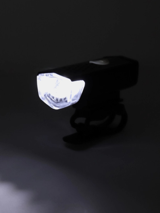 چراغ جلوی دوچرخه - چراغ جلو و عقب USB با بند کشی