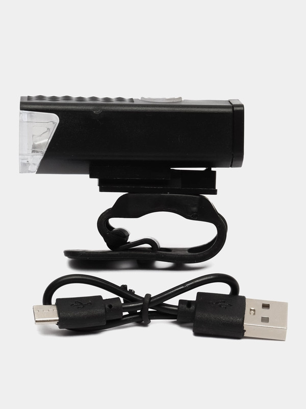 چراغ جلوی دوچرخه - چراغ جلو و عقب USB با بند کشی