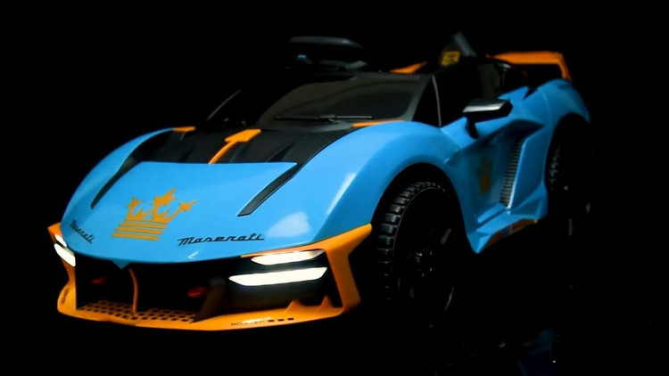 ماشین شارژی مازراتی طرح پلیسی