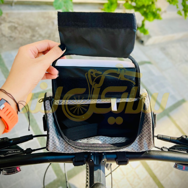 کیف روی فرمان دوچرخه ضد آب Wolf Base