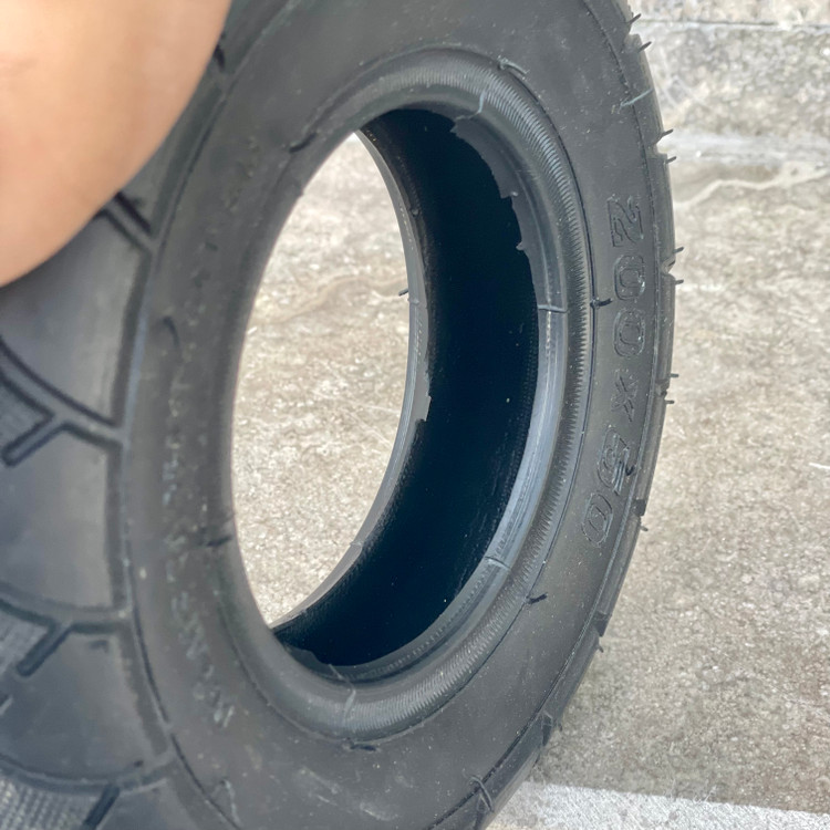 لاستیک اسکوتر برقی سایز 200x50 بادی